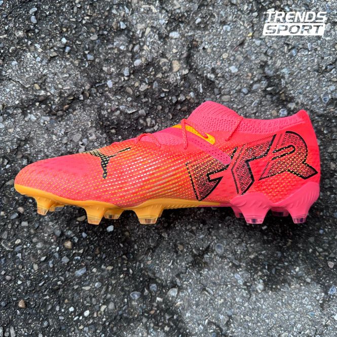 Puma FUTURE 7 ULTIMATE LOW FG/AG Fussballschuh - Sunset Glow/Black Sun Stream Puma FUTURE 7 ULTIMATE LOW FG/AG Fussballschuh - Sunset Glow/Black Sun Stream