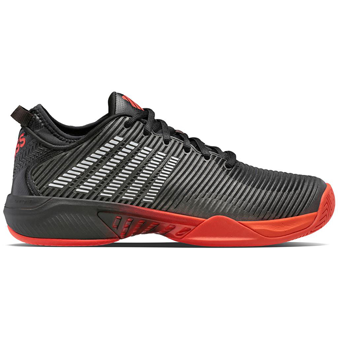 K-SWISS Hypercourt Supreme Herren Tennisschuh - schwarz rot