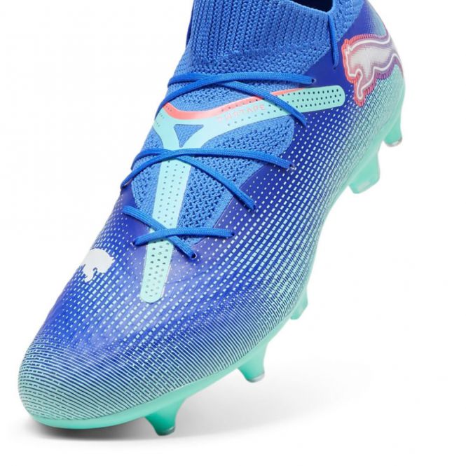 Puma FUTURE 7 PRO MXSG Fussballschuh - Bluemazing/White/Electric Peppermint