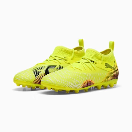 Puma FUTURE 8 MATCH MG Fußballschuhe JR – Yellow Alert