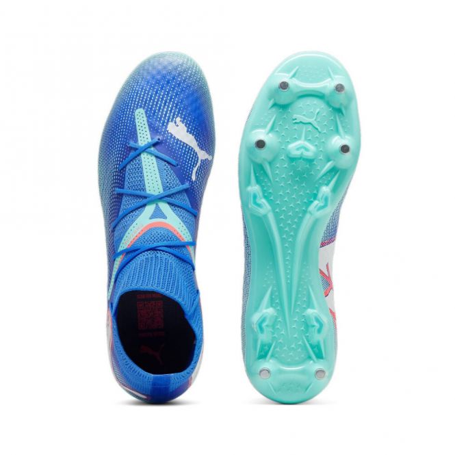 Puma FUTURE 7 PRO MXSG Fussballschuh - Bluemazing/White/Electric Peppermint