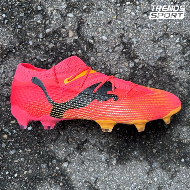 Puma FUTURE 7 ULTIMATE LOW FG/AG Fussballschuh - Sunset Glow/Black Sun Stream Puma FUTURE 7 ULTIMATE LOW FG/AG Fussballschuh - Sunset Glow/Black Sun Stream