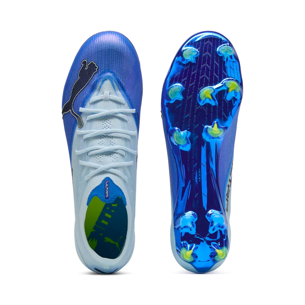 Puma ULTRA NITRO 7 ULTIMATE FG Fußballschuhe – Ultra Blue / Icy Blue / Black / Lime Squeeze