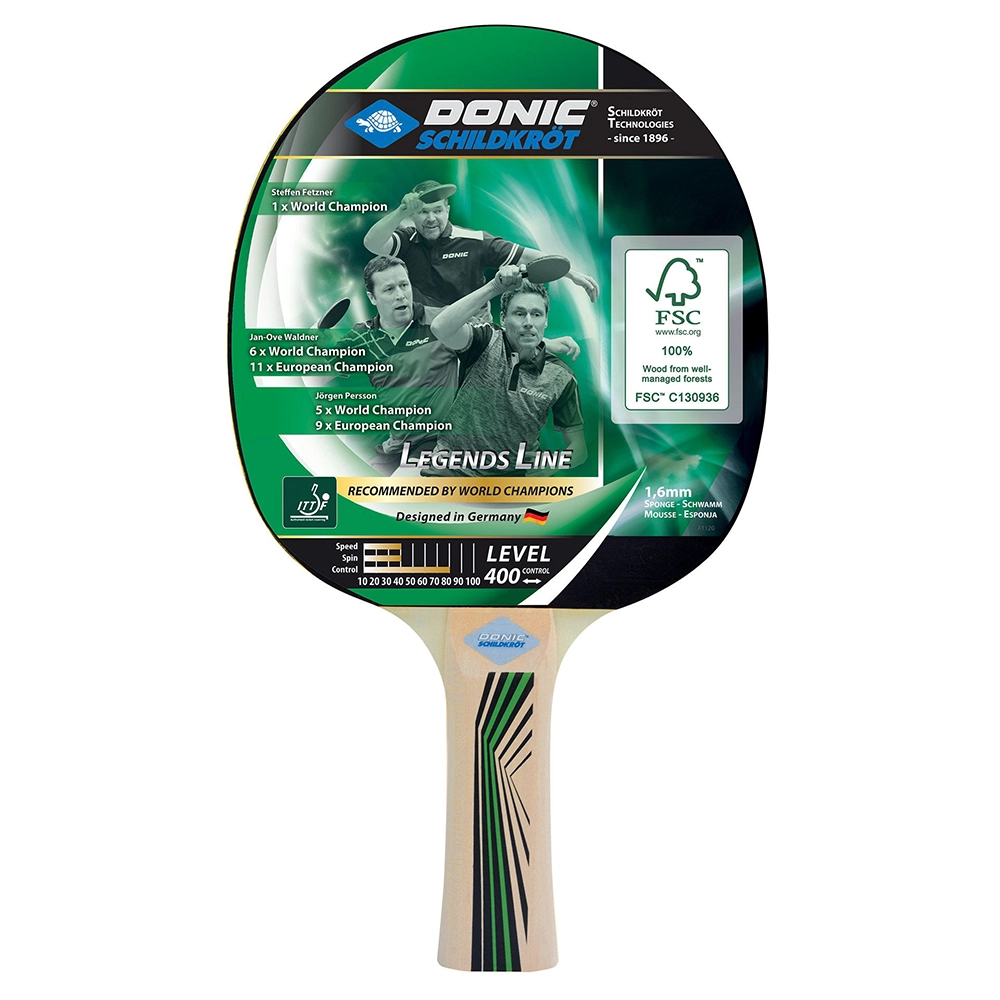 Donic Schildkröt Tischtennisschläger Legends 400 FSC