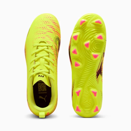 Puma FUTURE 8 PLAY FG/AG Fußballschuhe Teenager - Yellow Alert