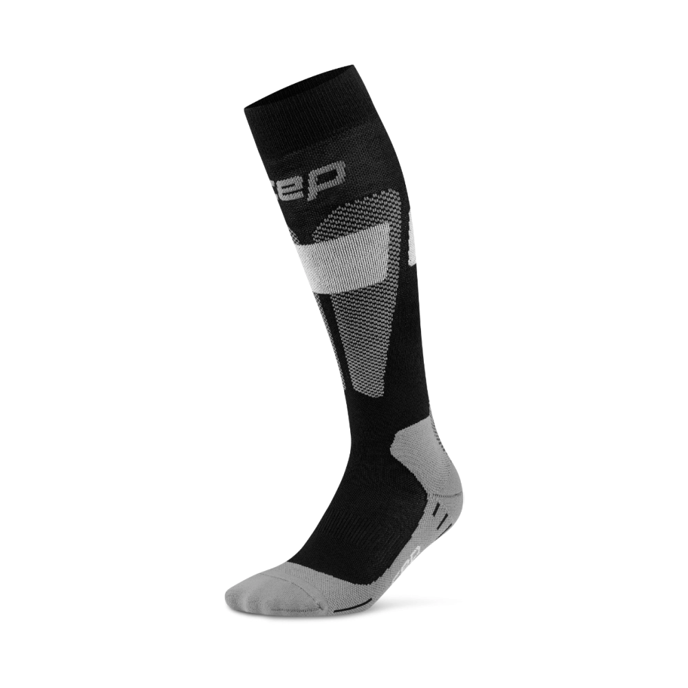 CEP Merino Tall 3.0 Damen Skisocken - black/grey CEP Merino Tall 3.0 Damen Skisocken - black/grey