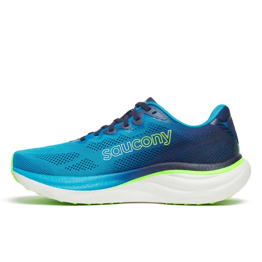 saucony Ride 19 Herren Neutral-Laufschuh - Cobalt | Slime saucony Ride 19 Herren Neutral-Laufschuh - Cobalt | Slime
