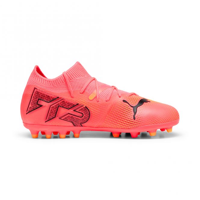 Puma FUTURE 7 MATCH MG JR Rasen + Kunstrasenschuh - Sunset Glow/Black Sun Stream