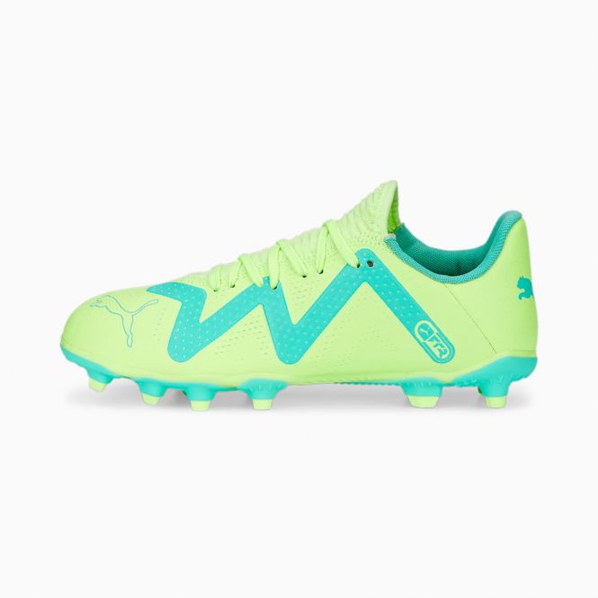 Puma FUTURE PLAY FG/AG Jr Fussballschuh - Fast Yellow Black-Electric Peppermint Puma FUTURE PLAY FG/AG Jr Fussballschuh - Fast Yellow Black-Electric Peppermint