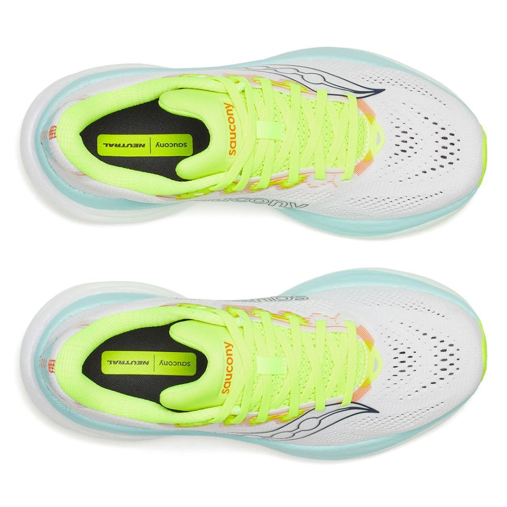 saucony Ride 19 Damen Neutral-Laufschuh - White | Splash saucony Ride 19 Damen Neutral-Laufschuh - White | Splash