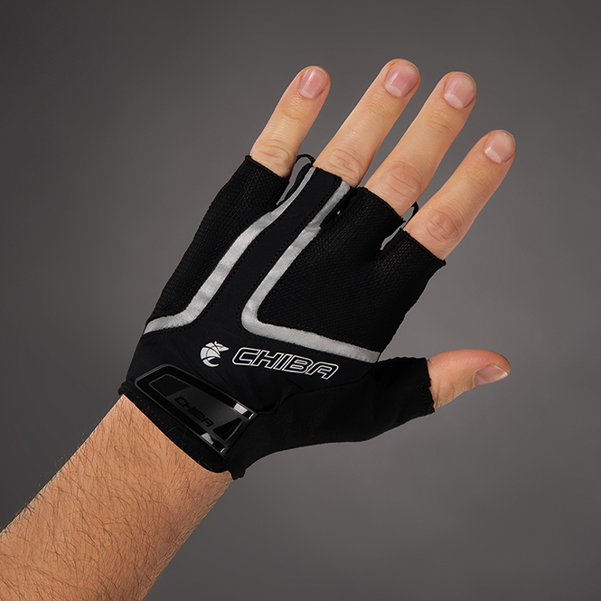 Chiba Gel Air Reflex Fahrrad Handschuhe schwarz Chiba Gel Air Reflex Fahrrad Handschuhe schwarz