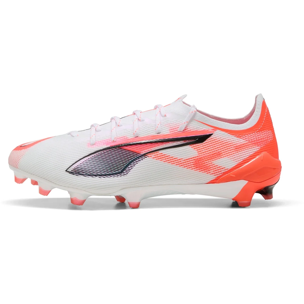 Puma ULTRA 5 ULTIMATE FG Fußballschuhe – White/Black Glowing Red Puma ULTRA 5 ULTIMATE FG Fußballschuhe – White/Black Glowing Red