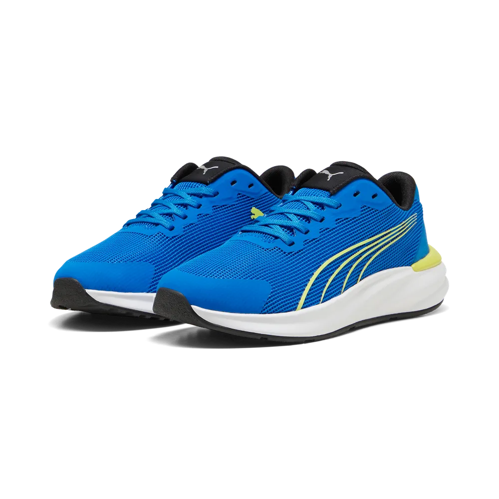 Puma Rapid NITRO™ Jr - Blue/Black/Lime - Laufschuhe für Kinder