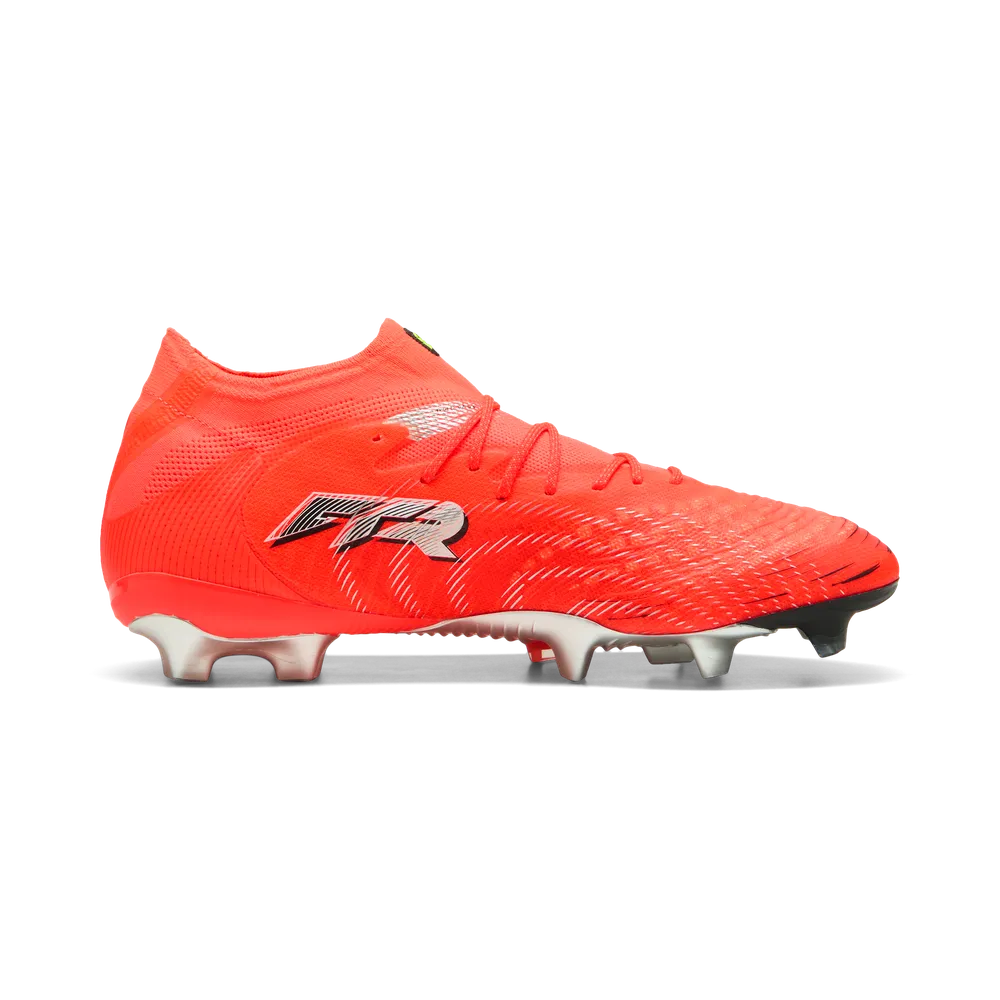 Puma FUTURE 9 ULTIMATE FG Fußballschuhe – Glowing Red/White/Black/Sliver