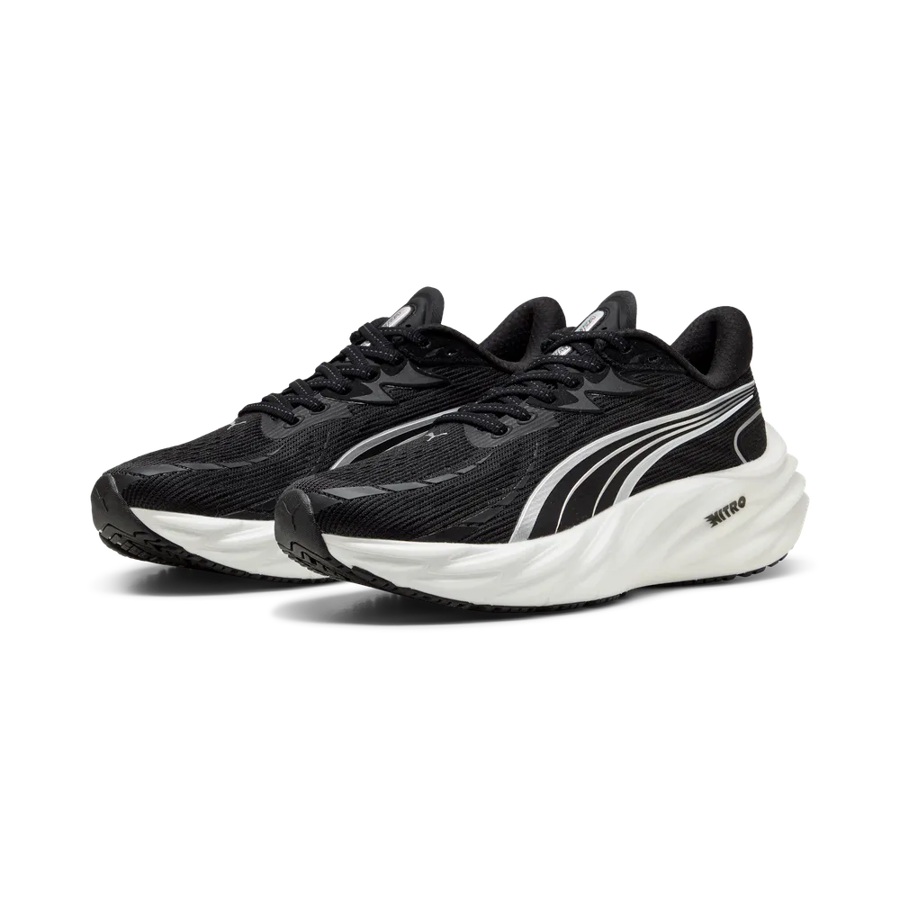 Puma Velocity NITRO™ 4 - Black/White - Laufschuhe für Damen