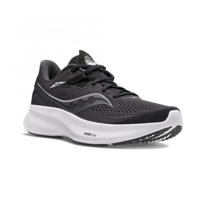 saucony Ride 15 Damen neutral Laufschuh - schwarz/weiss saucony Ride 15 Damen neutral Laufschuh - schwarz/weiss