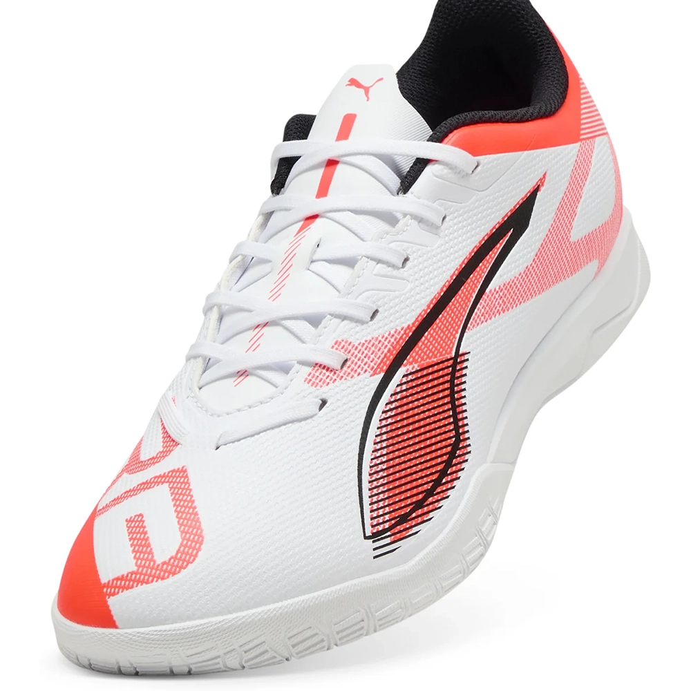 Puma ULTRA 5 PLAY IT Fußballschuhe – White/Black Glowing Red Puma ULTRA 5 PLAY IT Fußballschuhe – White/Black Glowing Red