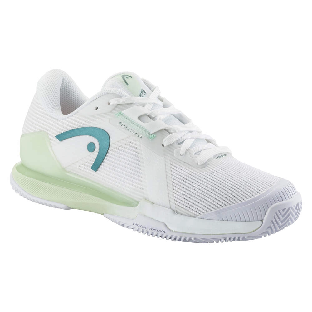 HEAD Sprint Pro 4.0 Clay Damen Tennisschuh - white/lightgreen HEAD Sprint Pro 4.0 Clay Damen Tennisschuh - white/lightgreen