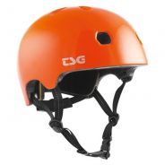 TSG META Skatehelm - Gloss Orange 