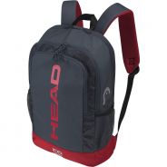 Head Core Backpack Tennisrucksack - schwarz/rot 