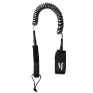 INDIANA SUP Spiral Coil Leash Black 