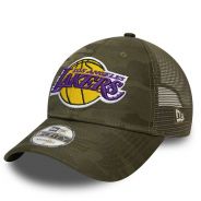 New Era 9Forty Trucker Cap HOME FIELD Los Angeles Lakers - camo 