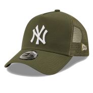 New Era Snapback Diamond Tonal Mesh Trucker New York Yankees - Khaki 