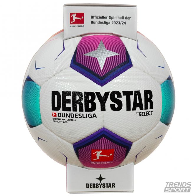 DERBYSTAR Bundesliga Brillant Aps v22 - offizieller Spielball 2023/24 |  Trends-Sport
