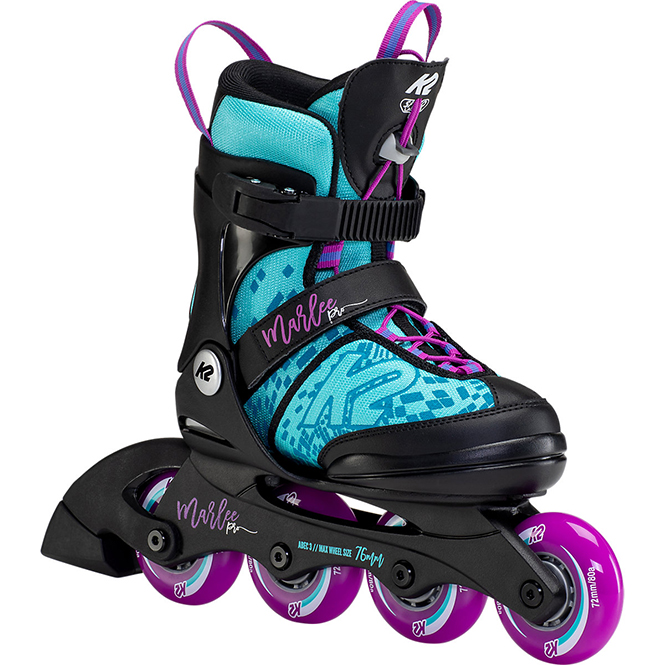 K2 Marlee Pro Inline Skate für Mädchen blau/lila 