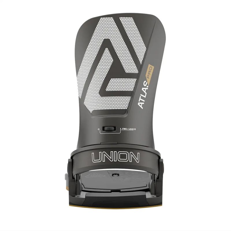 Attacchi Snowboard Union Atlas M Black Nero - All-Mountain, Flex 8/10, S14 Duraflex CB - 3